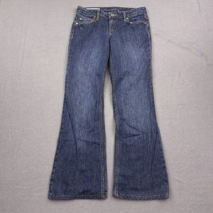 Banana Republic Contoured Boot Cut Blue Jeans Womens Size 2